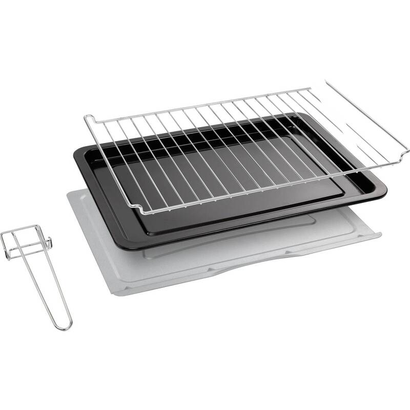 Princess Minibackofen 55l Umluft-Funktion 2000W Schwarz Elektro Backofen 230°C - 8713016089632