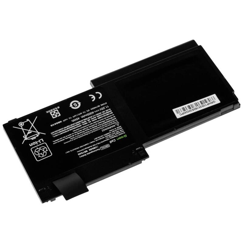 Green Cell Notebook-Akku Ersatzbatterie SB03XL HP EliteBook 720 G1 4000 mAh446 - 5903317223542