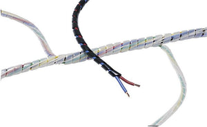 B-Ware HellermannTyton 161-41001 SBPE1.5-PE-BK-30M Spiralschlauch 1.60 bis 8 mm 30 m