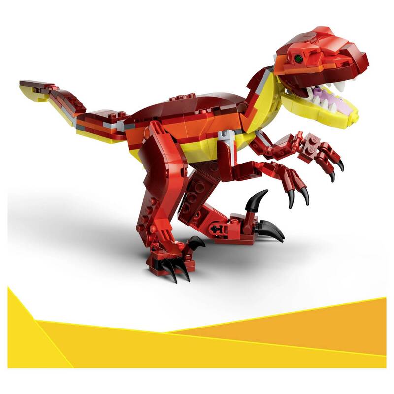 LEGO Creator Konstruktionsspielzeug Wilder Dinosaurier 3-in-1 Set 283 Teile 8+ - 5702018033210