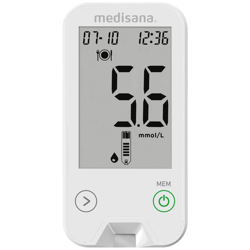 Medisana MediTouch 2 mmol/L Blutzuckermessgerät Messgerät Blutzuckermesser - 4015588790348