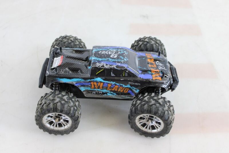Amewi RC Einsteiger Modellauto M-Land Blau Monstertruck 1:16 4WD 48 km/h RtR - 4260768517301
