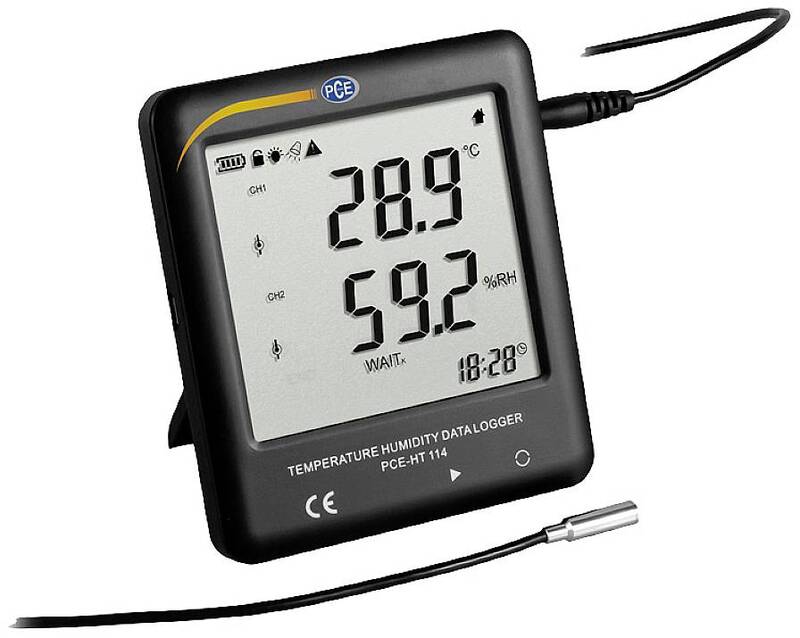 PCE Instruments PCE-HT 114 PCE-HT 114 Multi-Datenlogger Messgröße Temperatur - 4250348720115