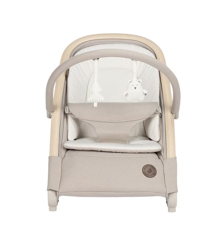 Maxi-Cosi Kori Babywippe Wippe Babywippe Classic Beige 3-Punkt-Sicherheitsgurt - 3220660004980