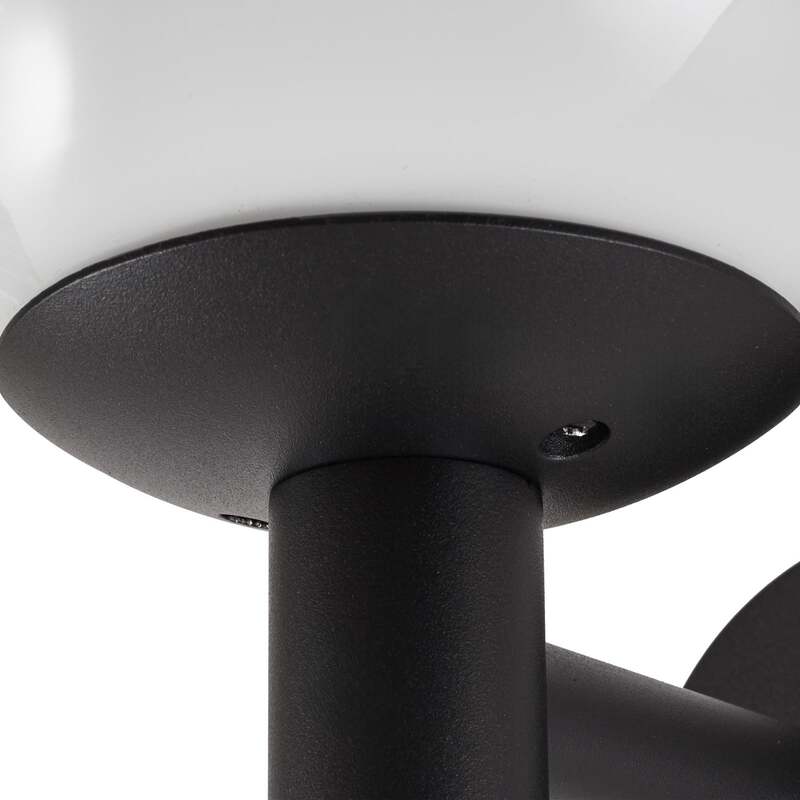 Lindby Außenwandleuchte Dangan LED Gartenlampe Wandleuchte dimmbar schwarz weiß - 4251911798852