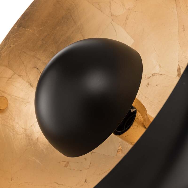Stehlampe Covaleda Dreibein schwarz/gold höhenverstellbar 164 cm Eglo - 9002759496180
