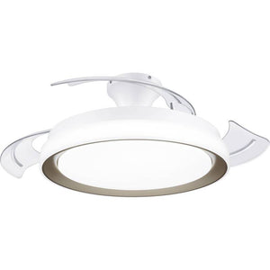 B-Ware Philips Amigo Deckenventilator 28W/35W Gold mit Beleuchtung und Timer