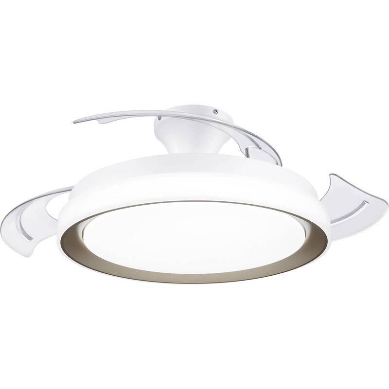 Philips Amigo Deckenventilator 28W/35W Gold mit Beleuchtung und Timer - 8720169279124