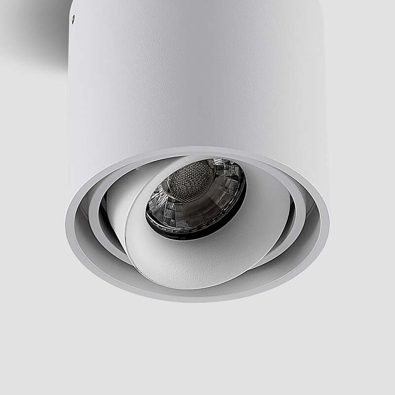 Arcchio Downlight Walza dimmbar weiß Metall Ø 9 cm GU10 Deckenleuchte - 4251096579277