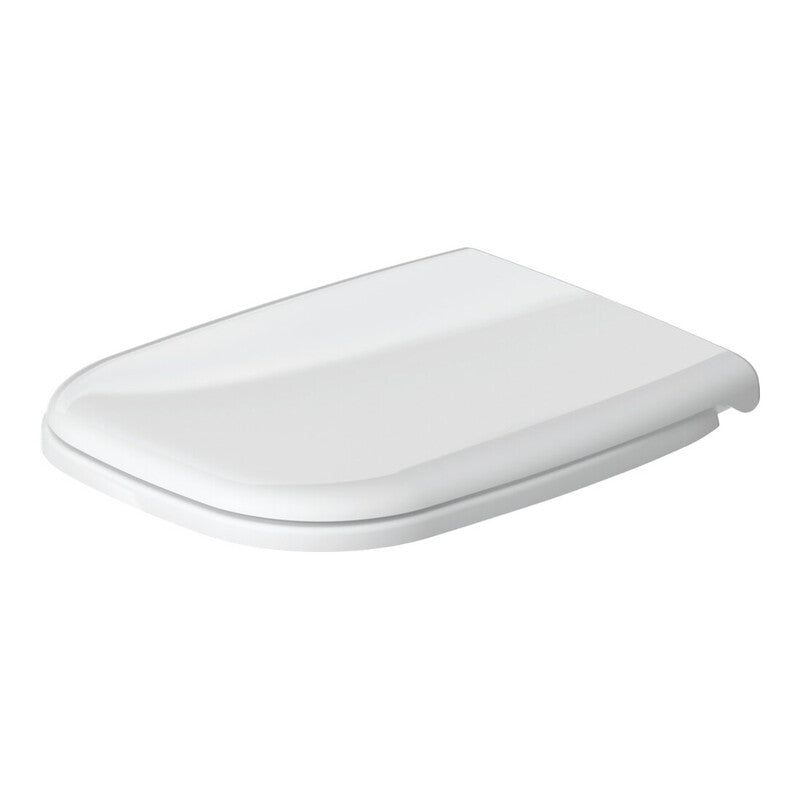 Duravit WC-Sitz D-Code Modell 006731 Duroplast Edelstahl Scharnier weiß 88,5mm - 4021534966279