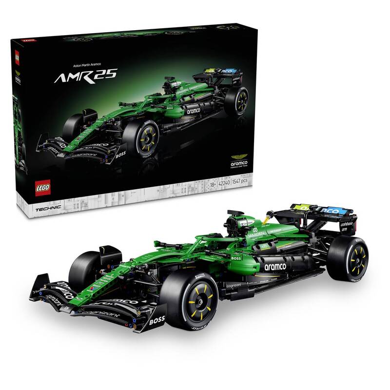 LEGO Technic Modell Aston Martin Aramco AMR25 F1 Auto mit Lenkung 6588593 - 5702018067796