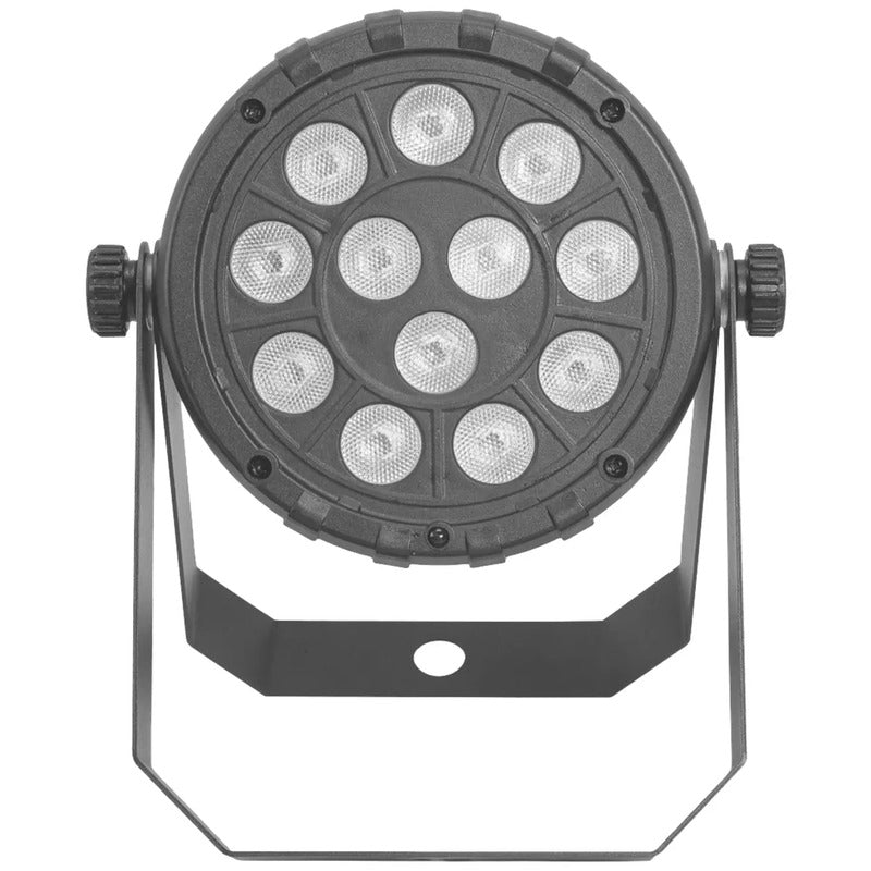 EUROLITE LED PARty Spot Silent RGB/WW 12x5W DMX Scheinwerfer Schwarz 17W - 4026397722802