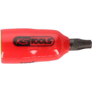 B-Ware KS Tools 1172471 Bit Stecknuss Einsatz Torx T8 Schutzisolierung 1/4 Zoll 45mm