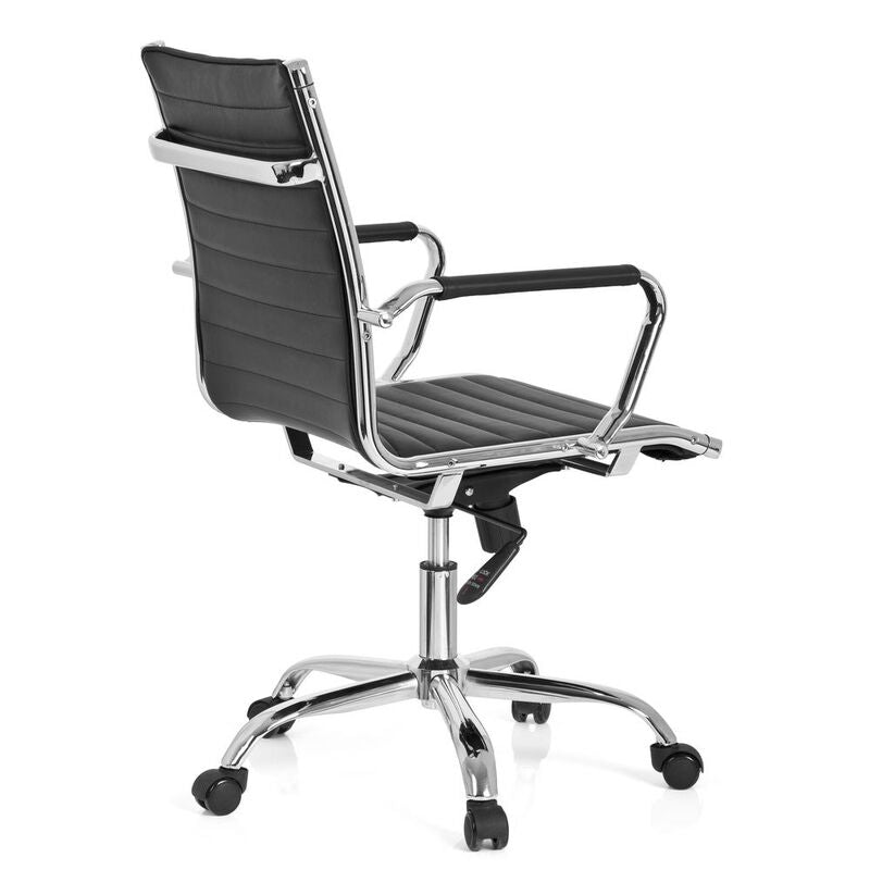 hjh OFFICE  VEMONA 10 Profi Chefsessel Schwarz Drehstuhl Bürostuhl Arbeitsstuhl - 4260354054012
