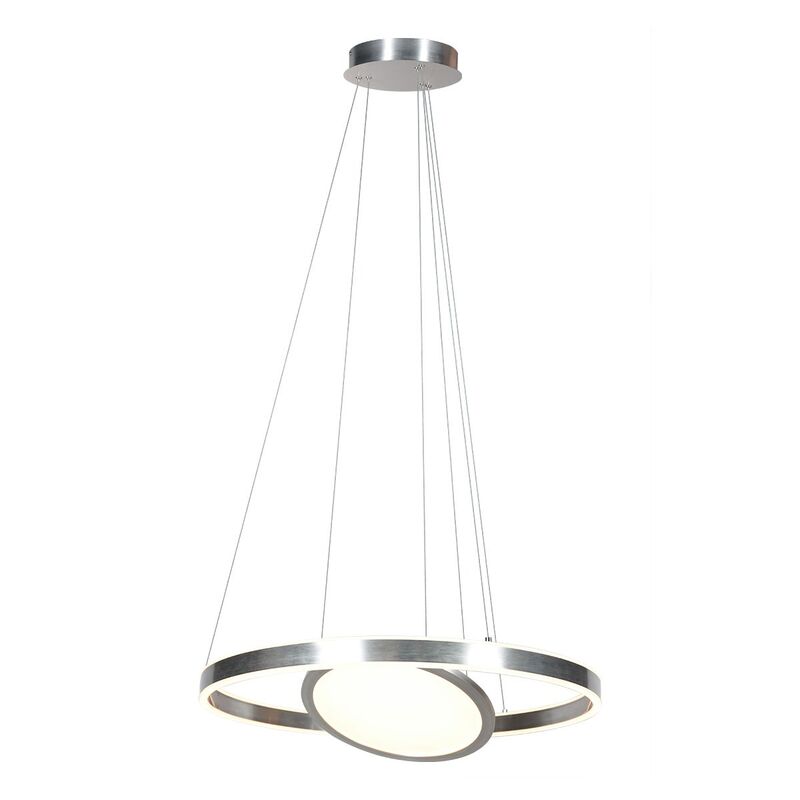 Steinhauer Hängeleuchte Pendelleuchte LED Ringlux Lampe Leuchte Stahl 3 flammig - 8712746173161