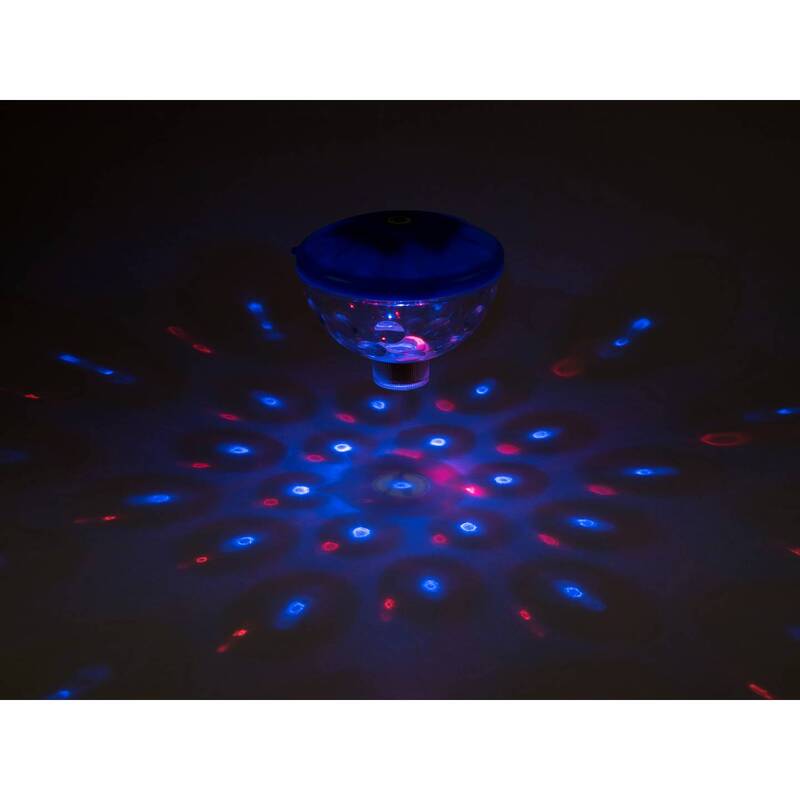 Eurolite Poolbeleuchtung LED Schwimmbadlampe transparent schwimmend 120mm Ø142mm - 4026397687699