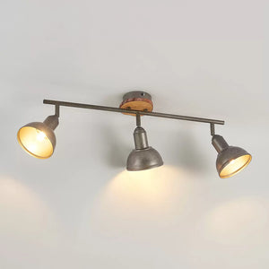 B-Ware Deckenlampe Deckenstrahler Spot Lampe Deckenleuchte 3 Flammig Lindby Nesrin