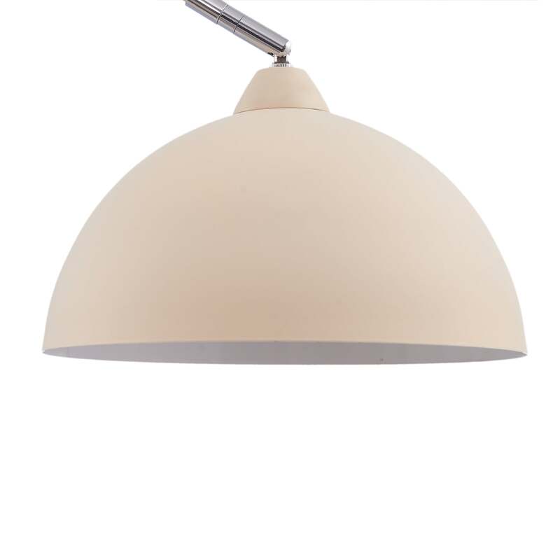 Lindby Stehlampe Tonka beige Metall Marmor 180 cm E27 LED Stehleuchte Leuchte - 4251911792751