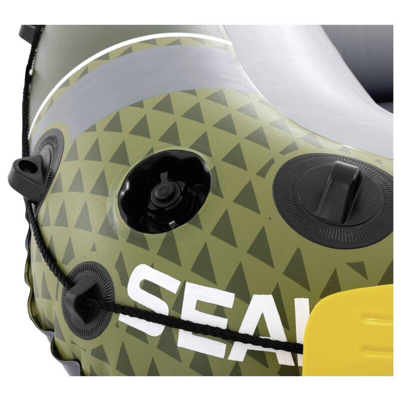 Intex Seahawk 2 Boot Sportboot bis 240 kg Angelboot mit Paddeln und Pumpe - 6941057430645