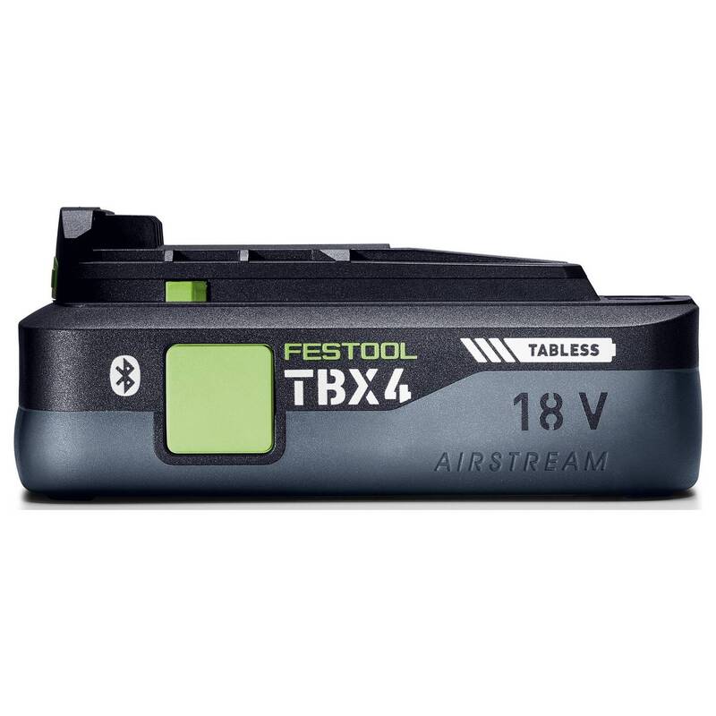 Festool Akku-Adapter BP 18 TBX 4 C-ASI 18V 4Ah wiederaufladbar schwarz 600g - 4014549464519