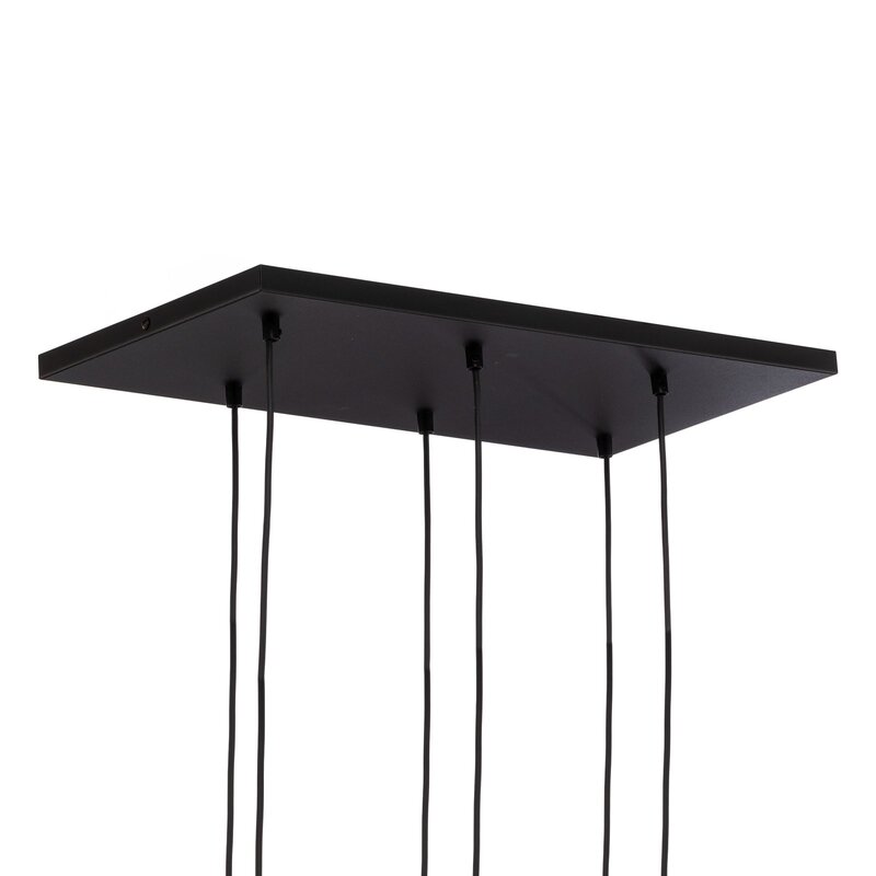 Hängeleuchte Marco Hängelampe Deckenlampe Leuchte Green 6-flg. klar grün braun - 5901780533281
