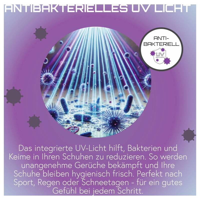 Silva Schuhtrockner Schuhwärmer UV Weiß Feuchtigkeitsschuhe Hygieneschuhe - 9004489130037