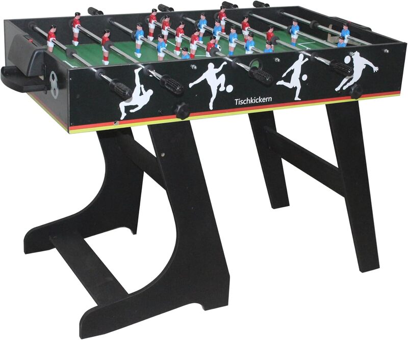 Izzy 4-in-1 Multifunktionale Spieltische für Tischfußball Billard Tischtennis - 4047385499261