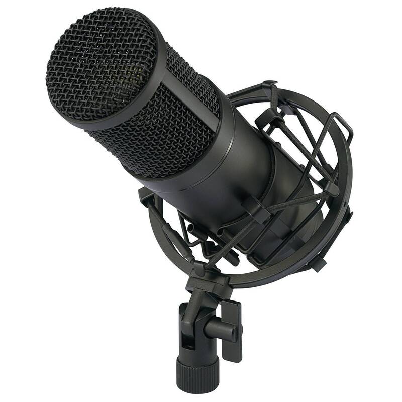 Renkforce CU-4 USB Studio-Mikrofon Kabel Spinne Gesangsmikrofon Sprachmikro345 - 4016138933277