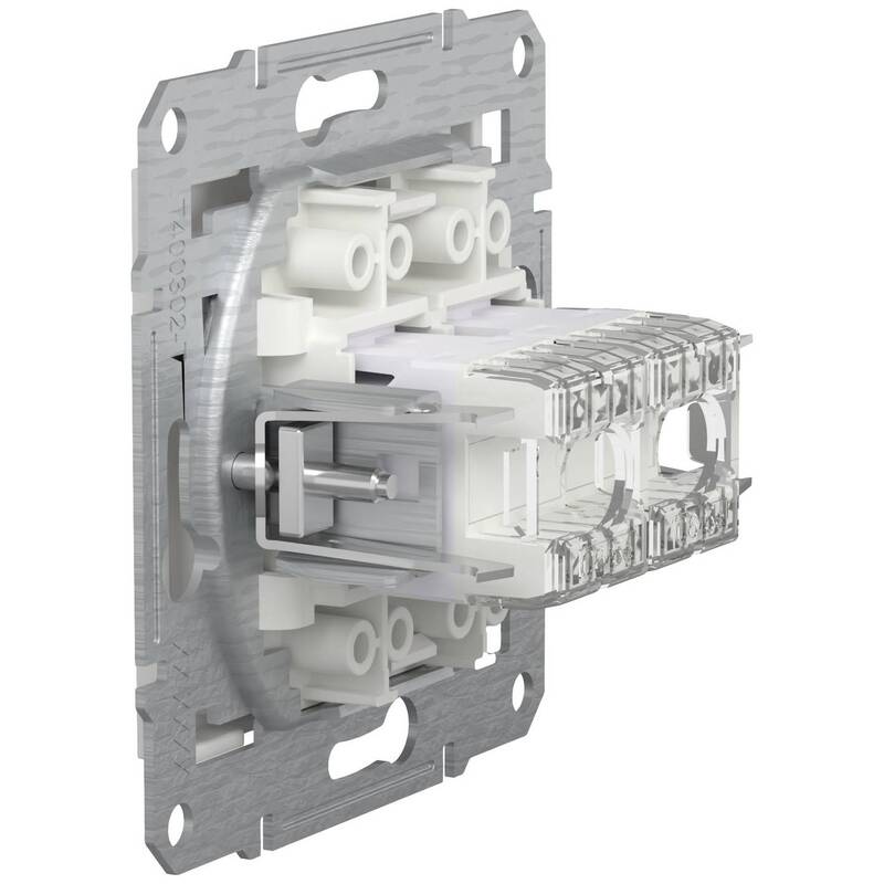 Schneider Electric RJ45-Datendose Asfora EPH4870121D Weiß RAL 9003 250V 10A - 3606486875797
