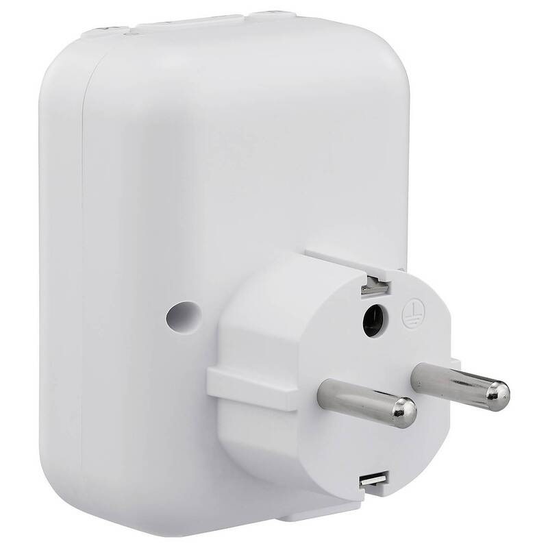 Sygonix Universalthermostat Zwischenstecker Heizungsregler Wochenprogramm 230V - 4064161478821