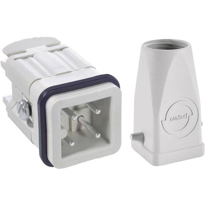 LAPP Steckverbinder Set Verbindungssatz EPIC-KIT H-A 3 Grau Schrauben PE 4 SETS - 4044774773421