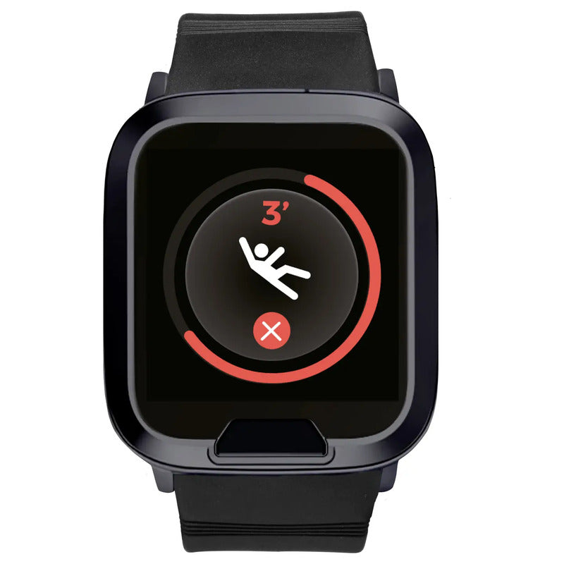 MiniFinder Smartwatch Fitnessuhr Schwarz GPS Anruf SMS Benachrichtigung 600mAh - 7350090728302