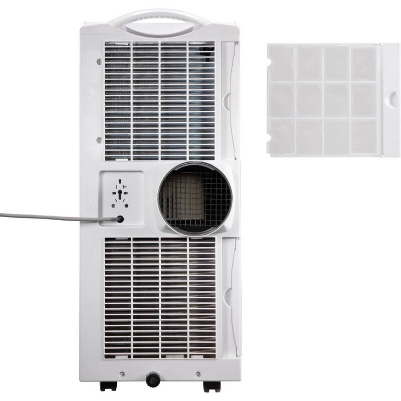 Sygonix Monoblock-Klimagerät 9000 BTU 2600 W Klimaanlage mobil weiß 26 m² - 4053199507054