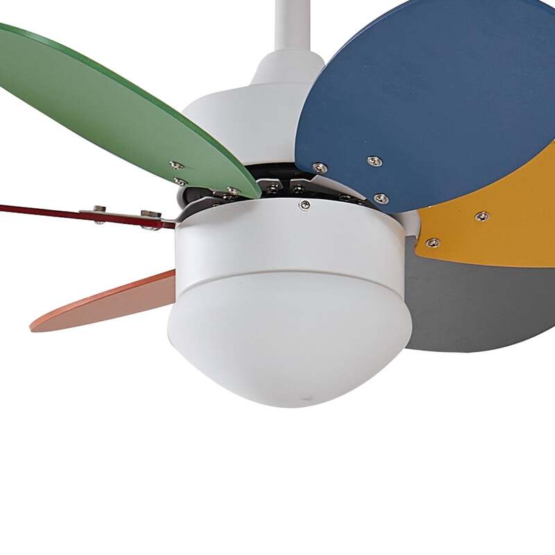 Lindby Deckenventilator mit Licht Litur leise Ø 77 cm E27 Ventilator Lampe Spot - 4251911779912