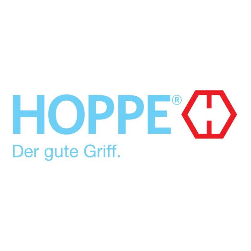Hoppe Profiltür-Drückergarnitur Luxembourg PZ 1500/3357N Aluminium F9016 TS 6272 - 4012789547283