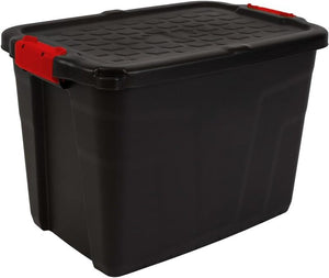 B-Ware Strata Große Aufbewahrungsbox 60 L wasserdicht abschließbar für Innen Außen s...