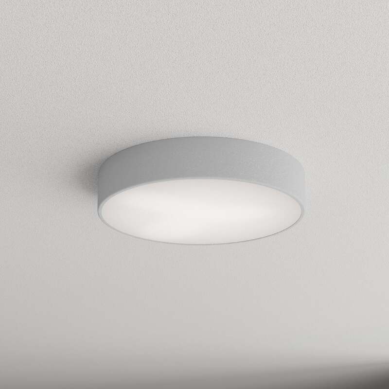 Deckenlampe Cleo 400 grau Sensor IP20 Ø 40 cm Metall Made in Europe - 5907623620880