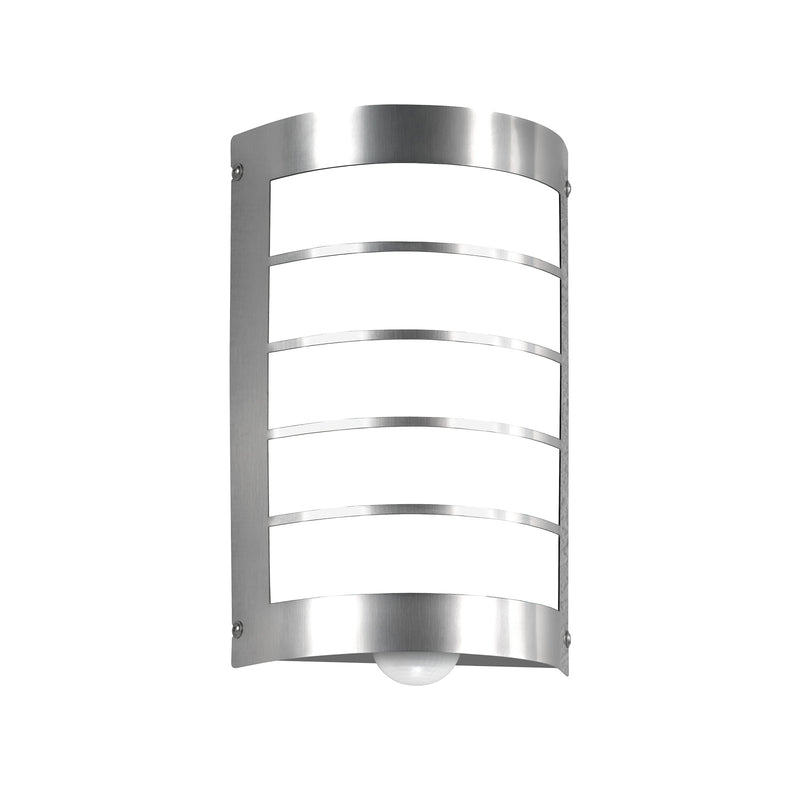 CMD Außenwandleuchte Marco1 mit Bewegungsmelder Edelstahl Lampe IP44 18x28cm - 4260045640418