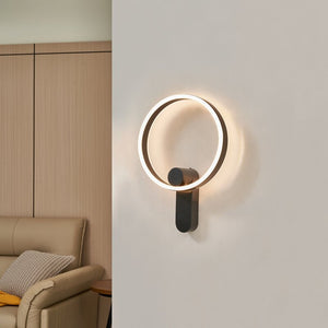 B-Ware Lucande Yekta LED-Wandlampe Wandleuchte Wandlicht Leuchte LED direkt 18W schw559