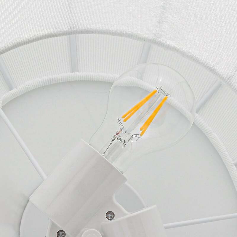 Lindby Deckenleuchte Helin LED Lampe Leuchte dimmbar weiß Ø60cm 3xE27 15W - 4255830905100