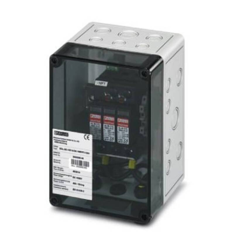 Phoenix Contact Generatoranschlusskasten 2404298 1MPPT 1000V IP44 130x180x111mm - 4055626396231