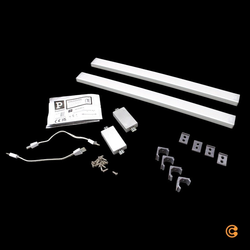 Paulmann Unterbauleuchte Möbelleuchte LED Erweiterung Chrom Inline Set 35 cm - 4000870986134