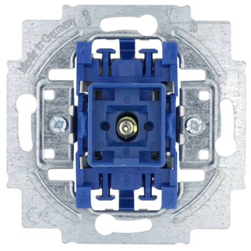 ABB Geräteeinsatz Wippschalter IP20 Enzianblau 250V Schraubbefestigung - 4011395007600