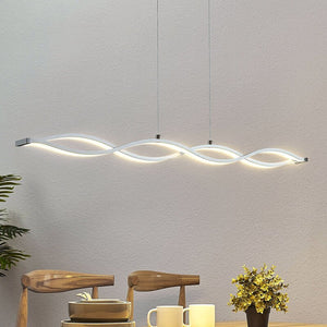 B-Ware Lucande Led Balkenpendelleuchte Roan Deckenlampe Hängeleuchte Wohnzimmerlampe