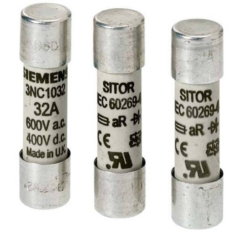 Siemens 3NC1403 Zylindersicherungseinsatz Verteiler Sicherung 3 A 660 V 1 St.180 - 4011209569973