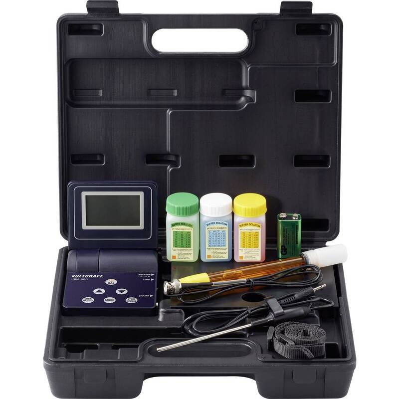 VOLTCRAFT Kombi-Messgerät KBM-600 pH Wert Redox ORP Temperatur LCD Display - 4053199571208