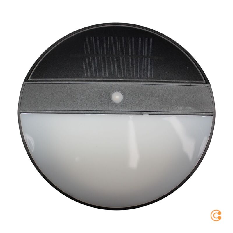 Paulmann Wandleuchte Wandlampe Solarleuchte Bewegungsmelder Elois anthrazit LED - 4000870942642