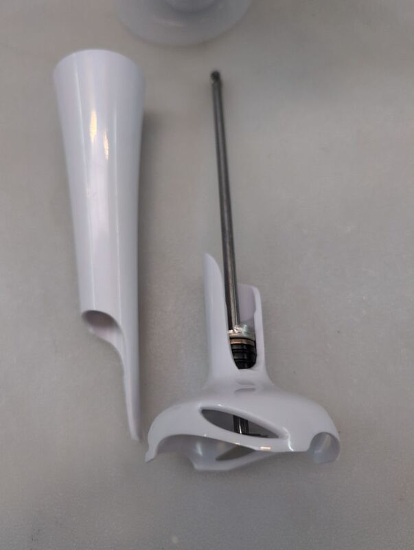 GourmetMaxx Stabmixer Pürierstab Handmixer 400W Mixer Küchenhelfer Weiß 700ml - 4067522047919
