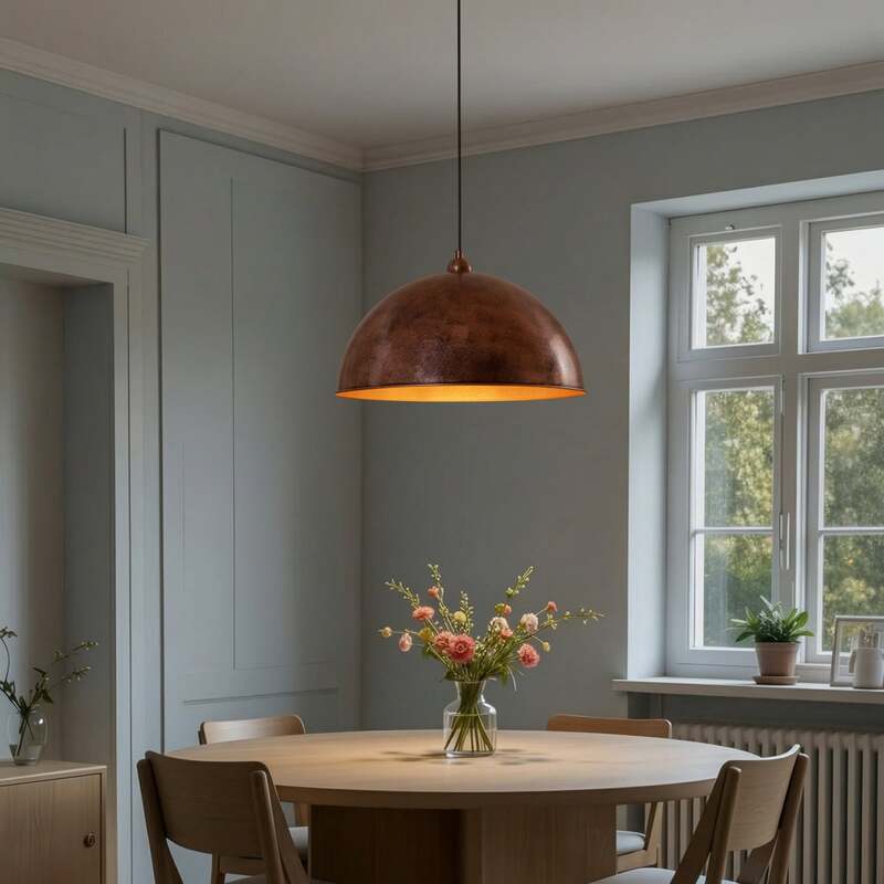 ROYALTECH Hängeleuchte Casimir LED Pendelleuchte dimmbar kupfer Ø50cm Metall - 8682835452357