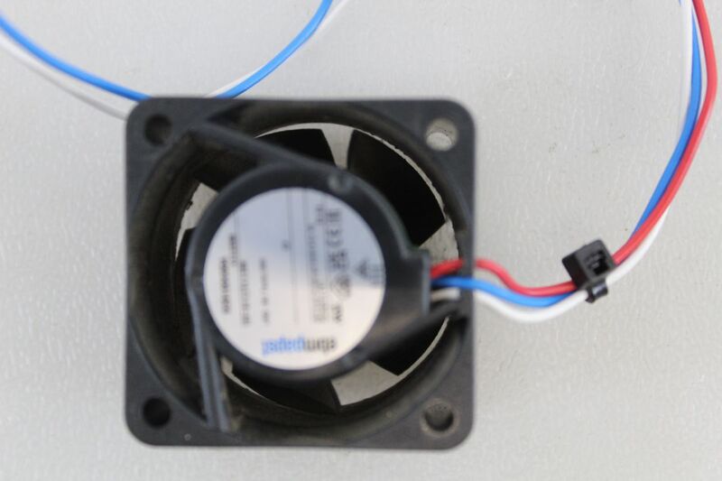 EBM Papst Axiallüfter 412J/2HH 12V DC 270mA 13000U/min 24m³/h schwarz Kunststoff - 4064161219295